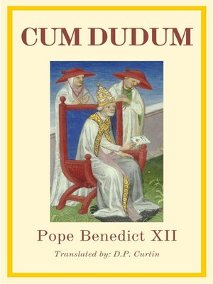 cover image of Cum Dudum